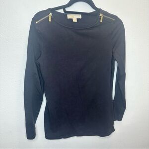 Michael Michael Kors Black Top Size Medium